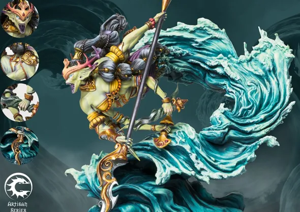 Conquest - Sorcerer Kings - Marid Shaytan Artisan Series