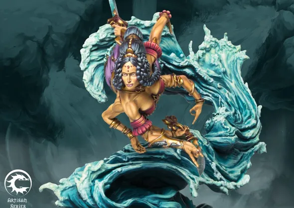 Conquest - Sorcerer Kings - Marid Apsara Artisan Series