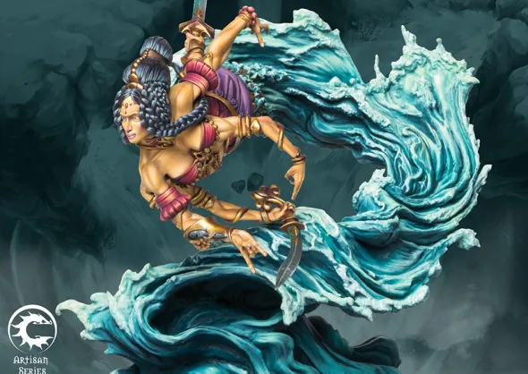 Conquest - Sorcerer Kings - Marid Apsara Artisan Series