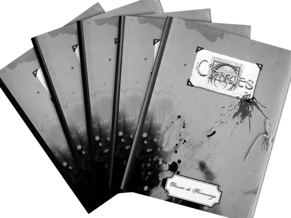 Crimes - Dossiers de personnages