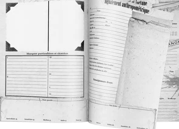 Crimes - Dossiers de personnages