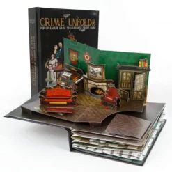Crime Unfolds: Pop-Up Escape Book 3D