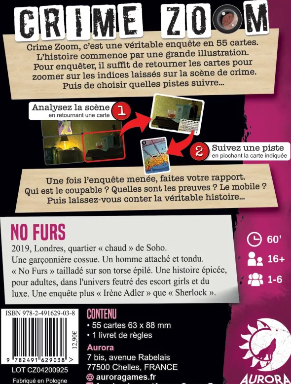 Crime Zoom - No Furs