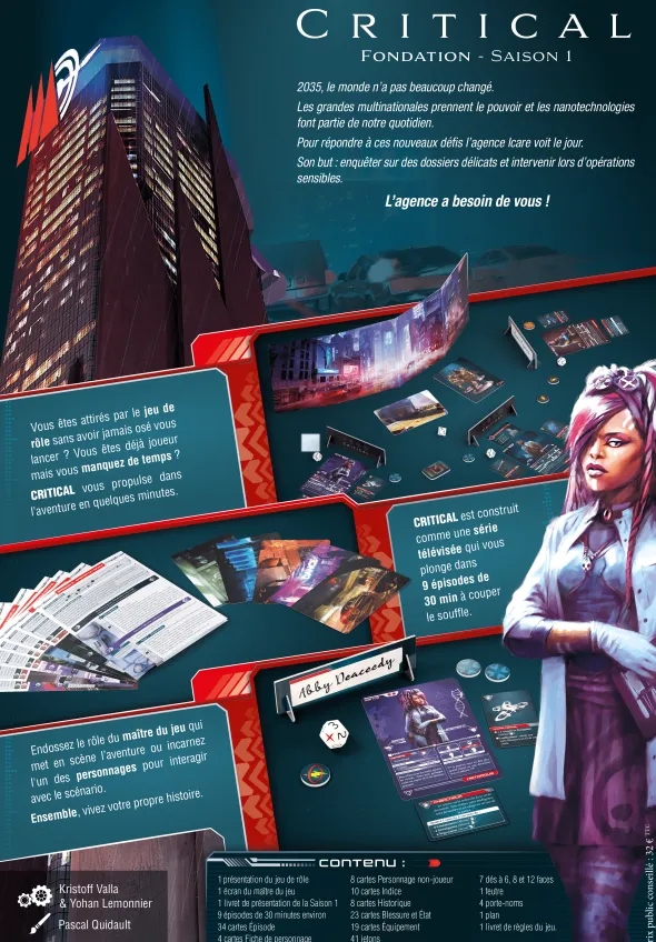 Critical - Fondation Saison 1