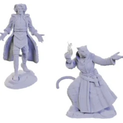 Critical Role Unpainted Miniatures: Lucien Tavelle & Cree Deeproots