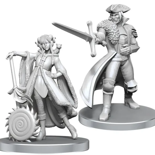 Critical Role Unpainted Miniatures: Jester Lavorre & Fjord Stone