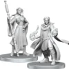 Critical Role Unpainted Miniatures: Beauregard Lionett & Caleb Widogast