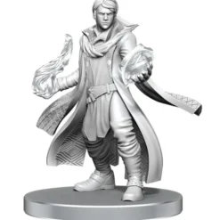 Critical Role Unpainted Miniatures: Beauregard Lionett & Caleb Widogast