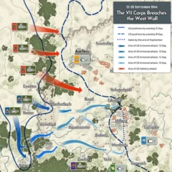 Crossing the Line - Aachen 1944 2nd. Edition