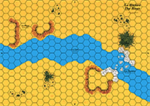Cry Havoc - Carte Rivière
