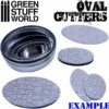 Cutters Ovales pour Socles