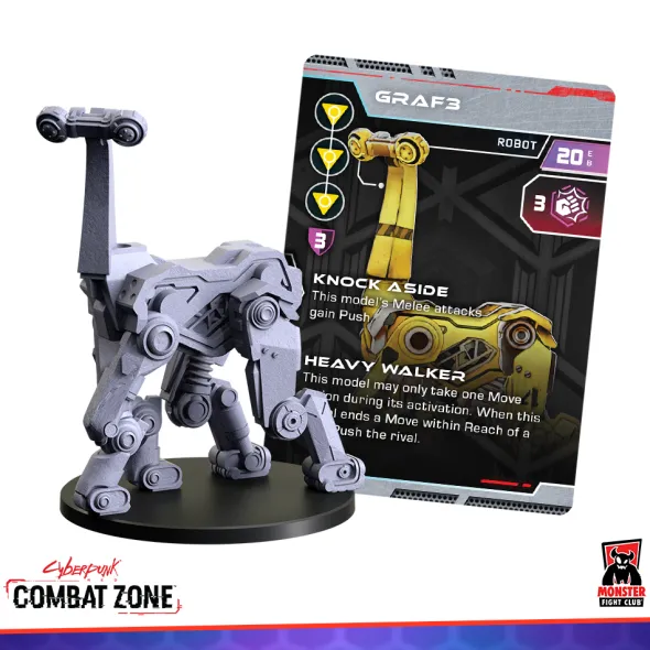 Cyberpunk Red - Combat Zone - Graf3 Industrial Robot