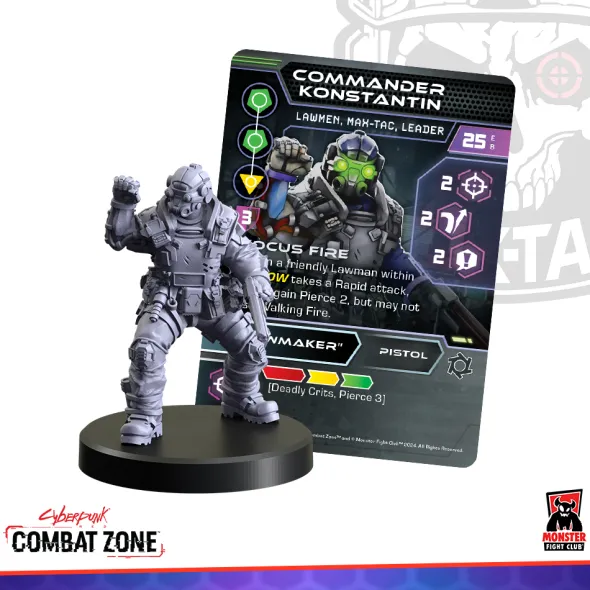 Cyberpunk Red - Combat Zone : MAX-TAC Starter Gang