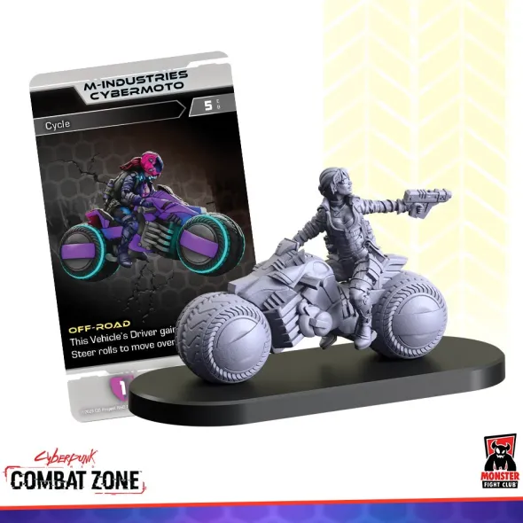 Cyberpunk Red - Combat Zone - M-Industries Cybermoto