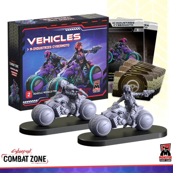 Cyberpunk Red - Combat Zone - M-Industries Cybermoto