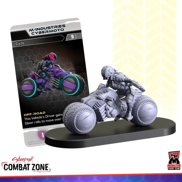 Cyberpunk Red - Combat Zone - M-Industries Cybermoto