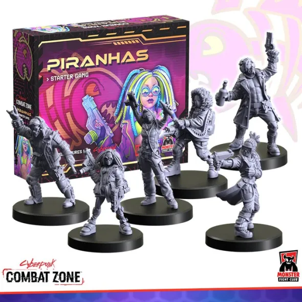 Cyberpunk Red - Combat Zone - Piranhas Starter Gang