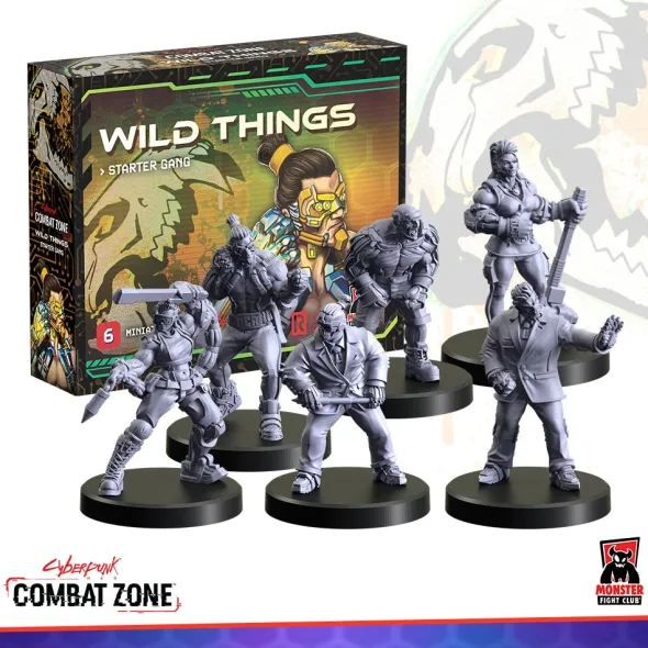 Cyberpunk Red - Combat Zone: Wild Things Starter Gang