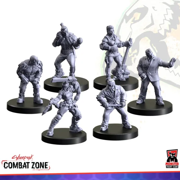 Cyberpunk Red - Combat Zone: Wild Things Starter Gang