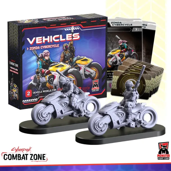 Cyberpunk Red - Combat Zone : Zonda Cybercycle