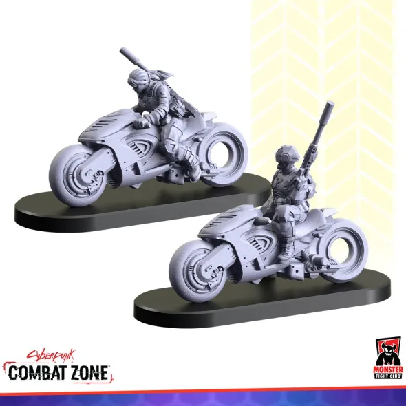 Cyberpunk Red - Combat Zone : Zonda Cybercycle