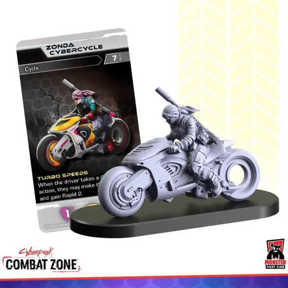 Cyberpunk Red - Combat Zone : Zonda Cybercycle