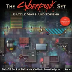 Cyberpunk Red - The Cyberpunk Set Battle Maps and Tokens