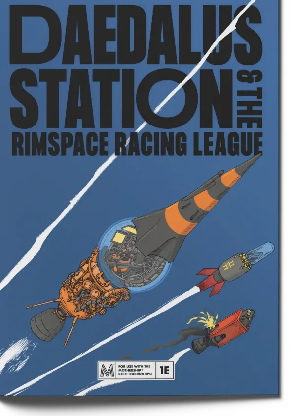 Daedalus Station and the Rimspace Racing League