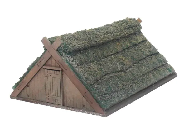 Dark Ages - Timber A-Frame Hut