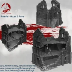 Dark Realms - Arkenfel - Bâtiment 5 en ruines