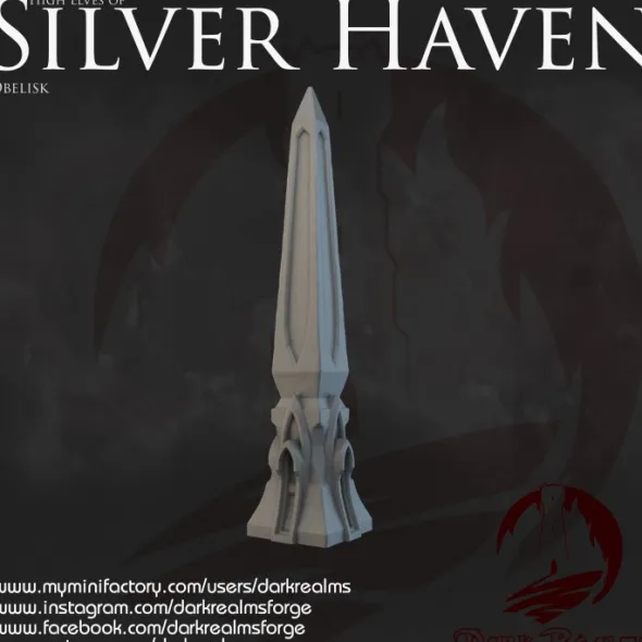 Dark Realms - Silver Haven - Obelisk