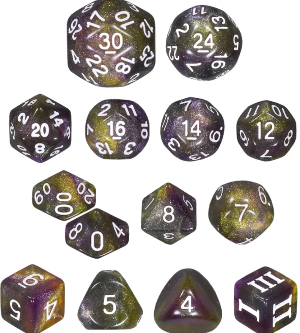 DCC - Mind Spike Unleashed Arcana Dice Set