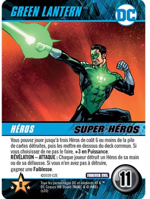 DC Comics Jeu de Deck-Building : Forever Evil