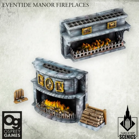 Décors Officiels Frostgrave - Eventide Manor Fireplaces