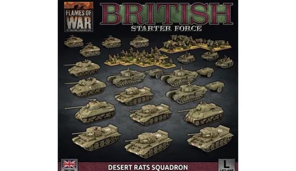 D-Day British Starter Force - Desert Rats Squadron