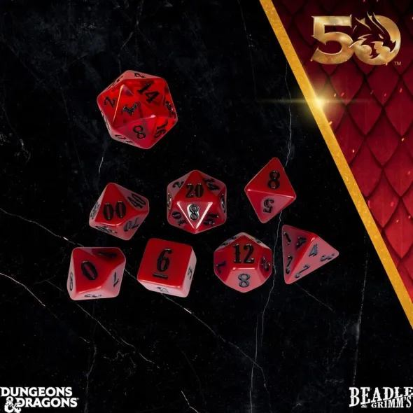 D&D Classic Module Dice Set - Ravenloft