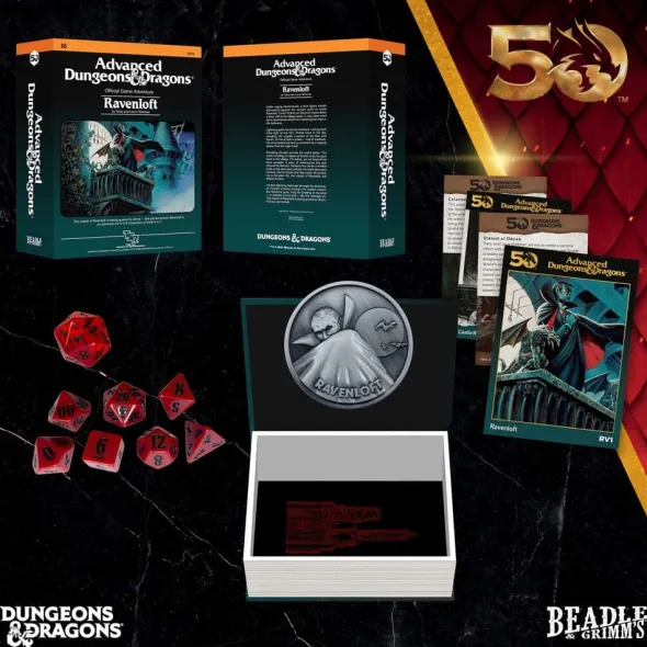 D&D Classic Module Dice Set - Ravenloft