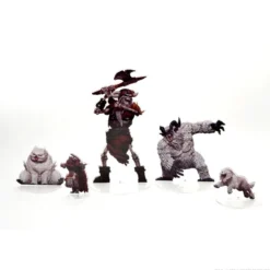 D&D - Icewind Dale: Rime of the Frostmaiden 2D Minis - Frost Giant Skeleton