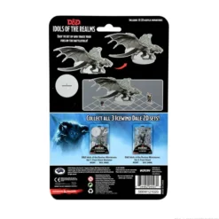 D&D - Icewind Dale: Rime of the Frostmaiden 2D Minis - Young Adult White Dragon