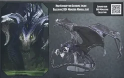 D&D Icons of the Realms: Adult Black Dragon Corruptor