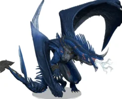 D&D Icons of the Realms: Anthradusk Ancient Blue Dragon