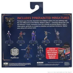D&D Icons of the Realms: Baldur's Gate 3 - Character Boxed Set