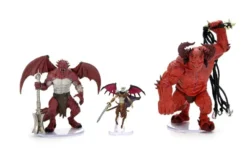 D&D Icons of the Realms Premium Figures - Archdevils: Hutijin, Moloch, and Titivilus