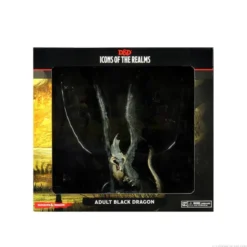 D&D Icons of the Realms Premium Figures - Adult Black Dragon