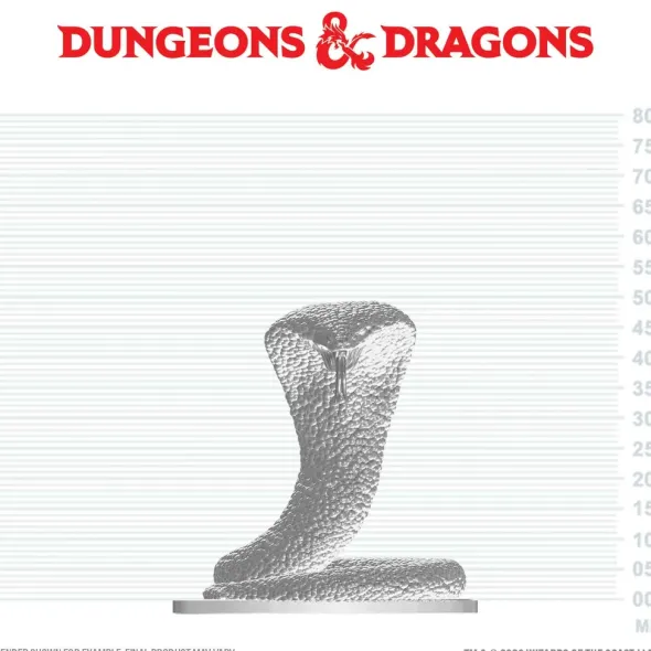 D&D Nolzur's Marvelous Miniatures: Polar Serpent