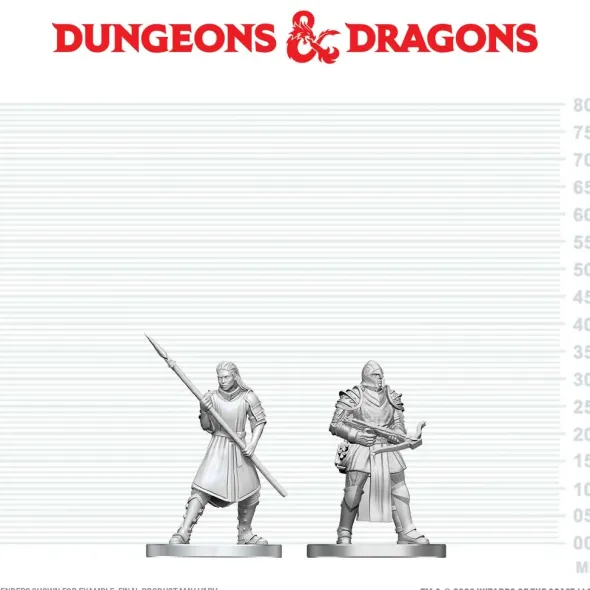 D&D Nolzur's Marvelous Miniatures: Town Guards