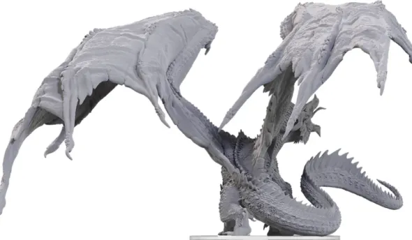 D&D Nolzur’s Marvelous Miniatures: Adult Red Dragon Tyrant