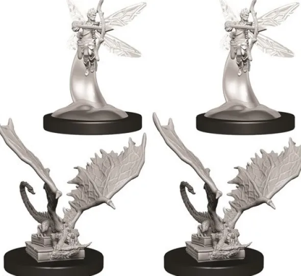 D&D Nolzur's Marvelous Unpainted Miniatures: Sprite & Pseudodragon
