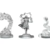 D&D Nolzur's Marvelous Unpainted Miniatures : Dark Spellcaster & Flameskulls