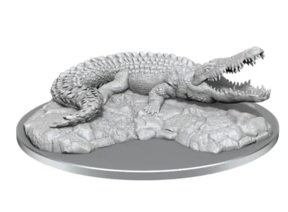 D&D Nolzur's Marvelous Unpainted Miniatures : Giant crocodile